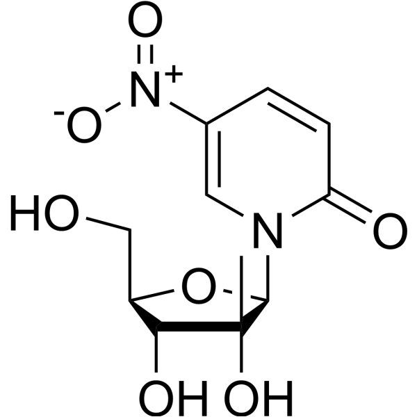 1-(2-C-β-Methyl-β-D-ribofuranosyl)-5-nitropyridine-2(1H)-one 2072145-17-4